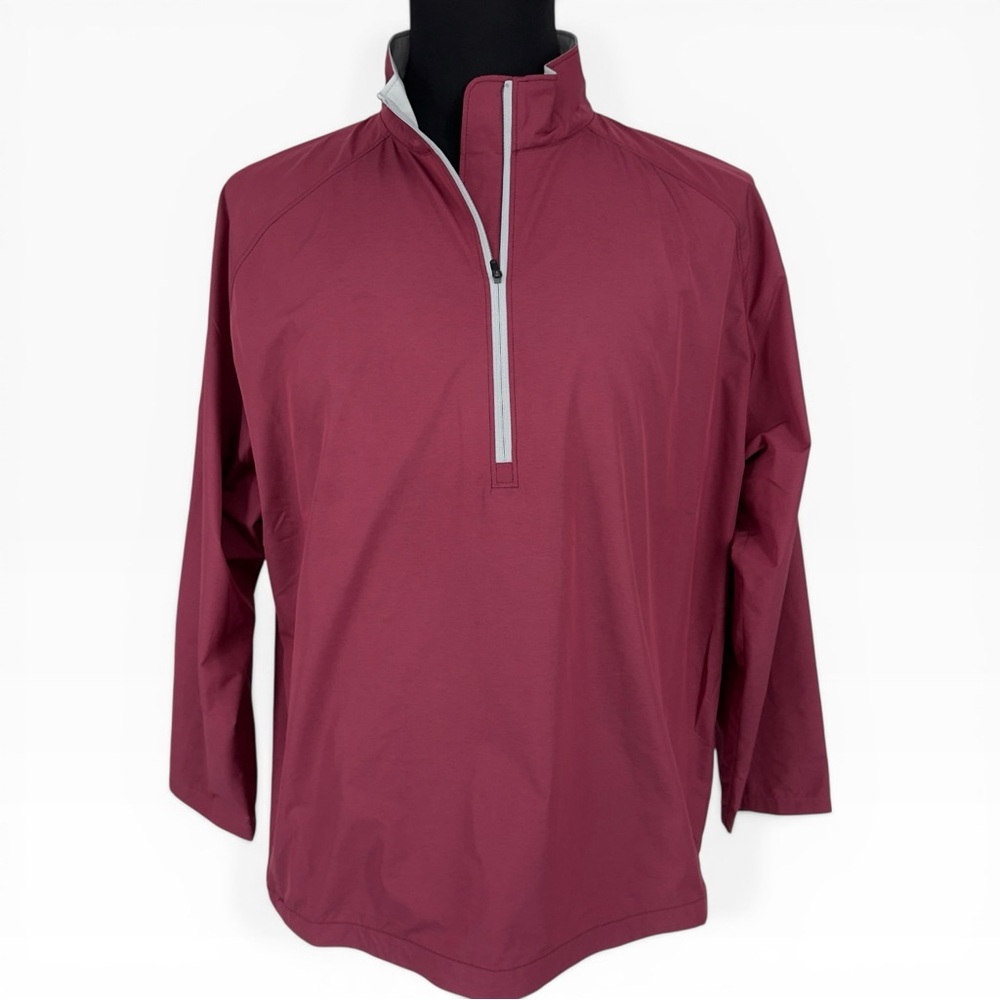 Peter Millar Crown Sport 1/4 Zip Pullover Jacket Men's Large L Golf